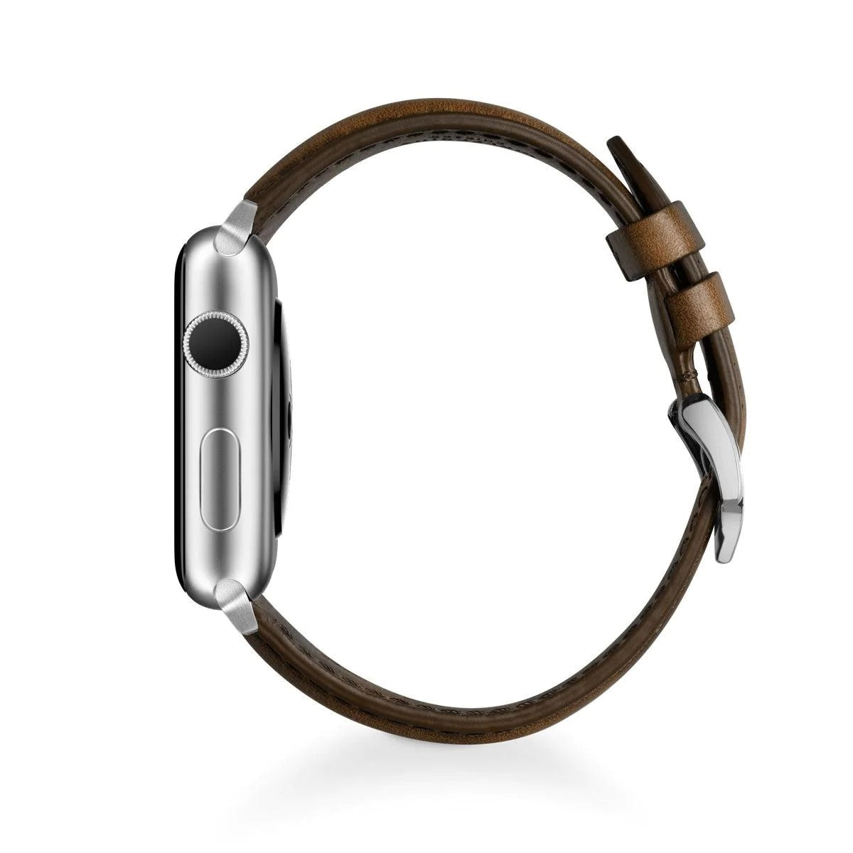 VINTAGE BROWN HORWEEN LEATHER APPLE WATCH STRAPS
