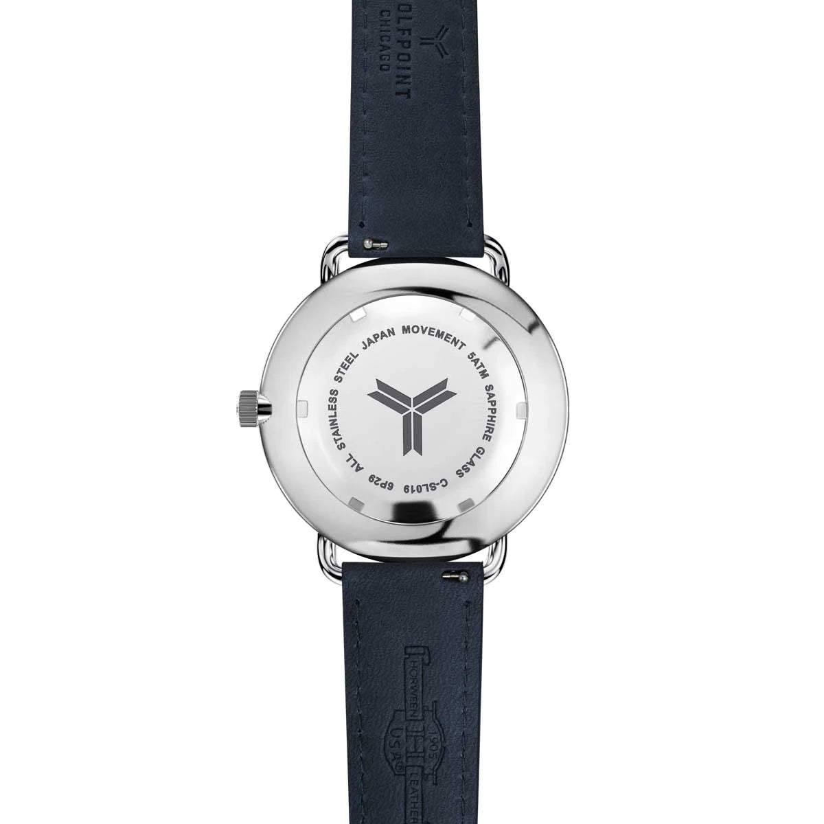 Ocean White - Horween Leather Strap Collection