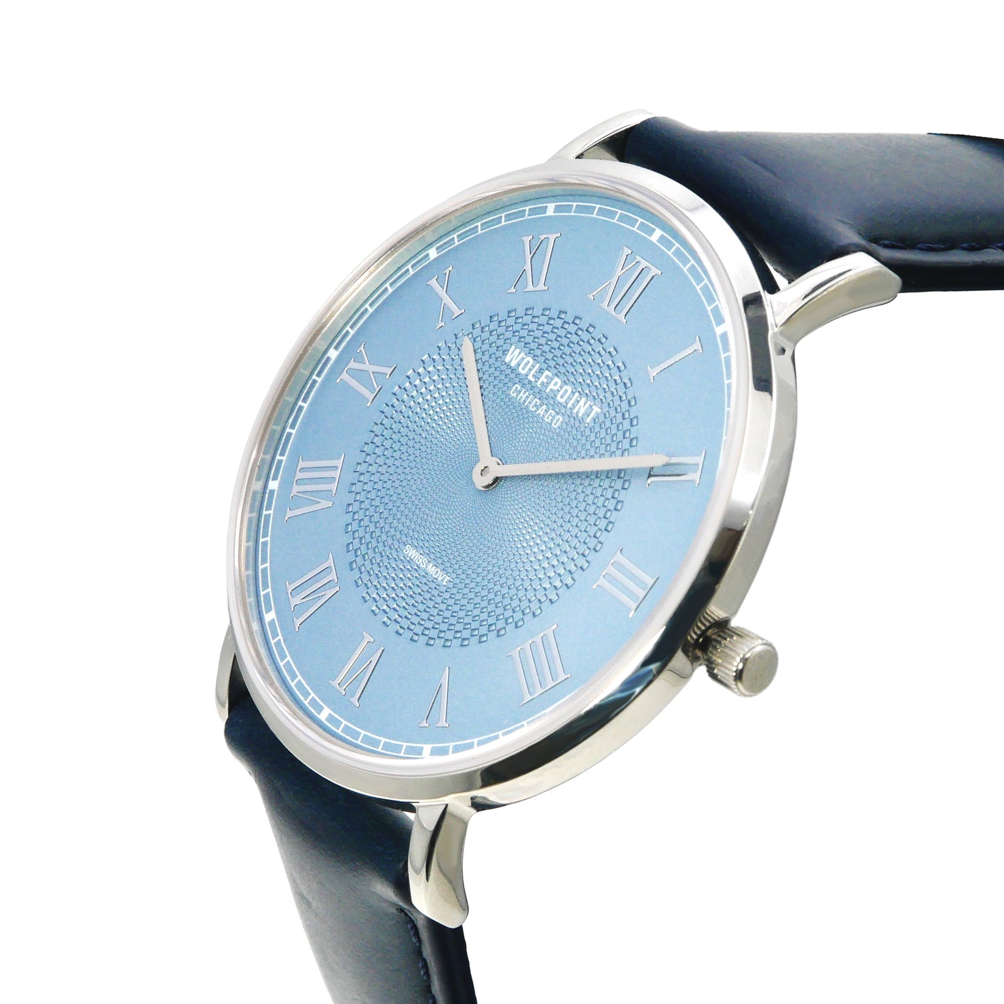 Chicago Blue - Horween Leather Strap Collection