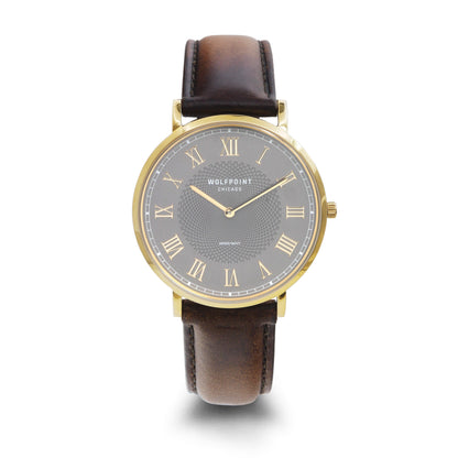 Golden Grey - Horween Leather Strap Collection