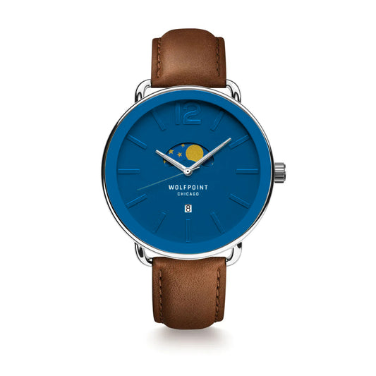 Navy Blue - Horween Leather Strap Collection