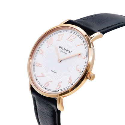 Enamel White - Vegan Leather Strap Collection