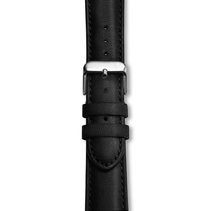 BLACK ESSEX HORWEEN LEATHER STRAP