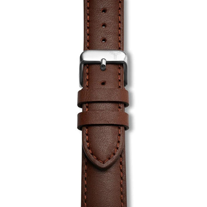 COGNAC ESSEX HORWEEN LEATHER STRAP