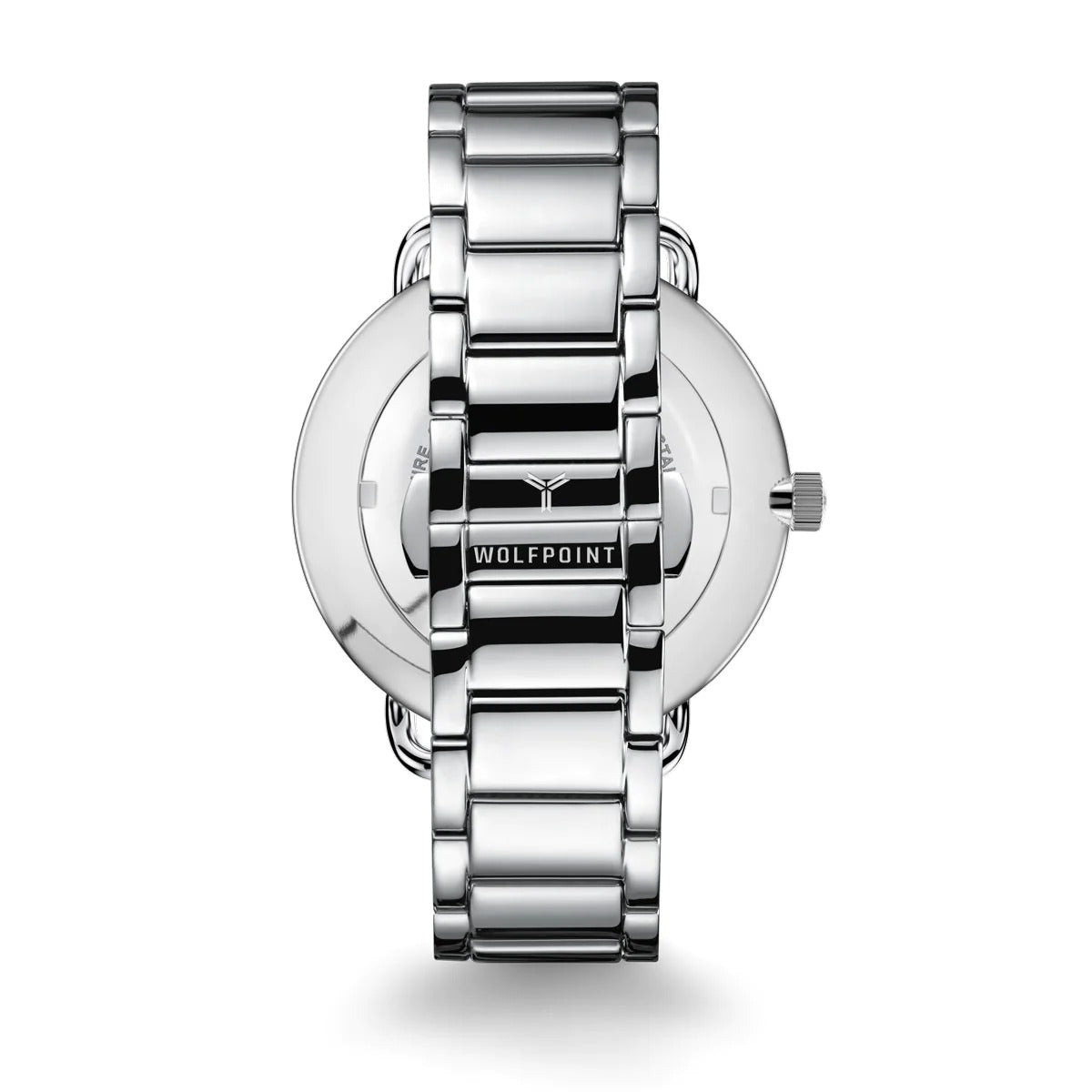 SILVER 316L LADDER WATCH BRACELET