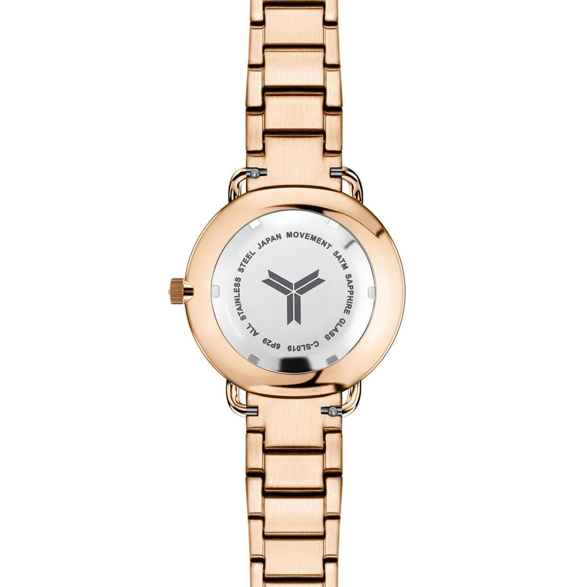 GOLD 316L LADDER WATCH BRACELET