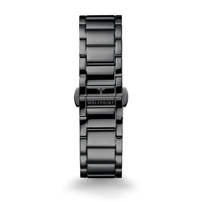 GUNMETAL 316L LADDER WATCH BRACELET