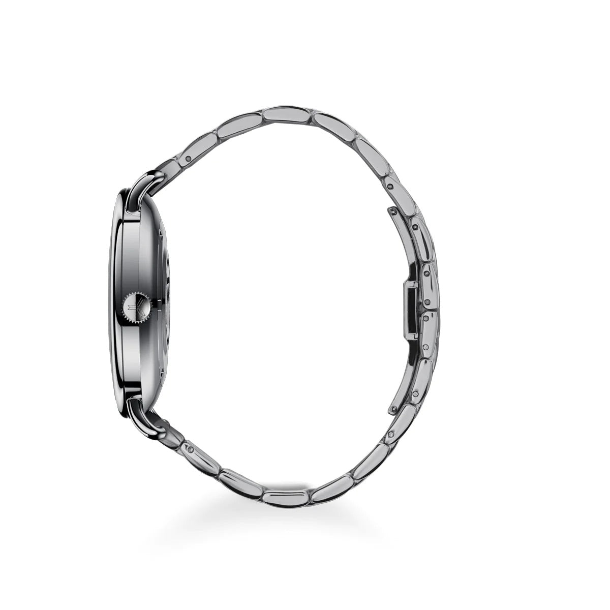 GUNMETAL 316L LADDER WATCH BRACELET