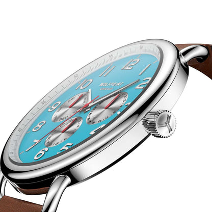 Chicago Blue - Horween Leather Strap Collection
