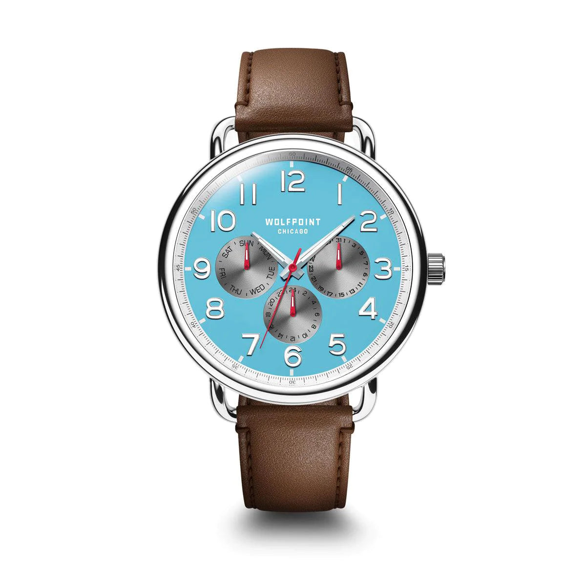 Chicago Blue - Horween Leather Strap Collection