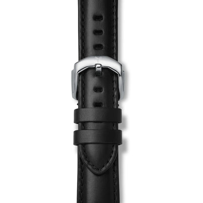 BLACK HORWEEN LEATHER APPLE WATCH STRAPS