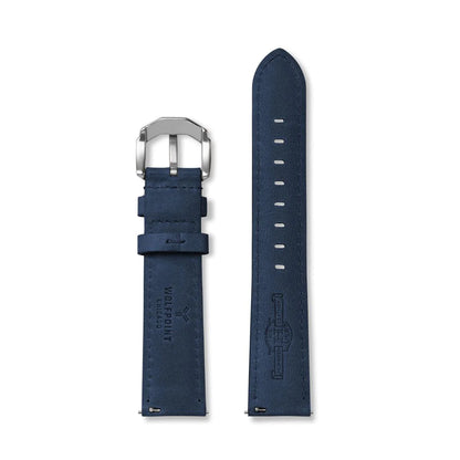 NAVY HORWEEN CHROMEXCEL LEATHER STRAP