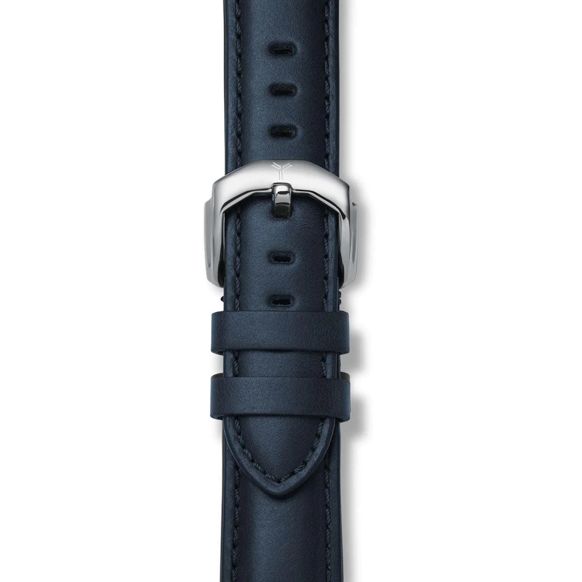 NAVY HORWEEN CHROMEXCEL LEATHER STRAP