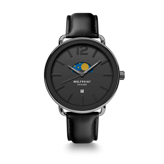 Dark Moon - Horween Leather Strap Collection